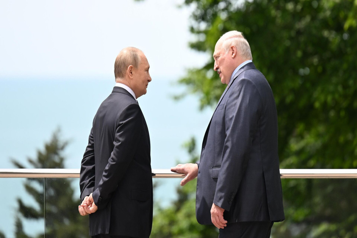 встреча Путина и Лукашенко