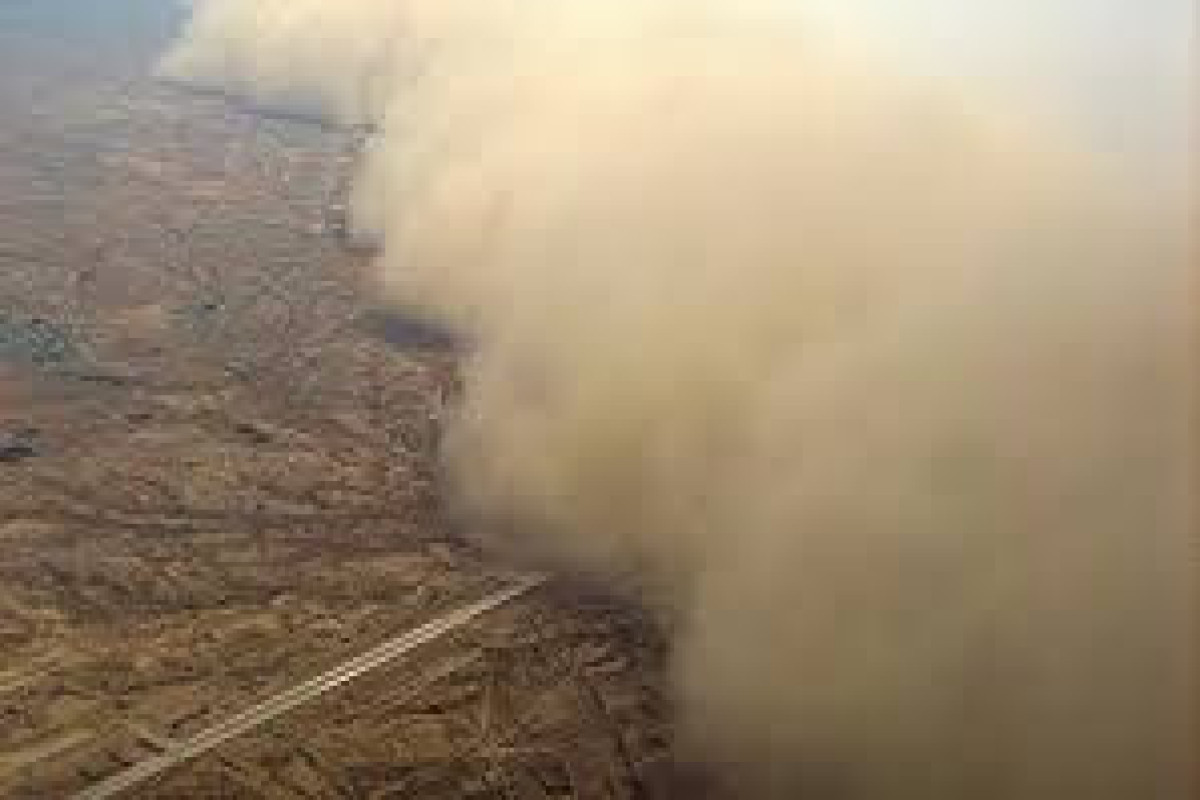 В Ираке началась мощная песчаная буря