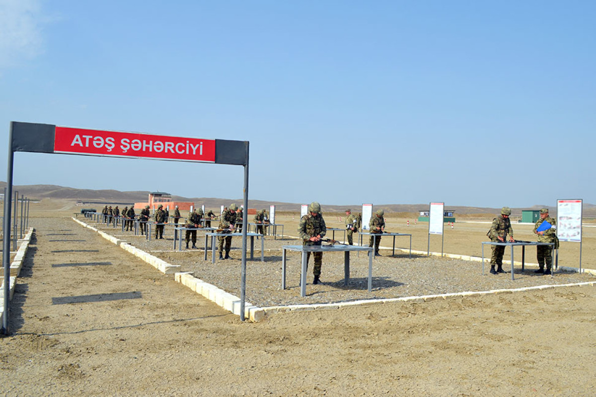 Azerbaijan's Defense Minister inspected recently commissioned military training infrastructure in Garaheybat-VIDEO 
