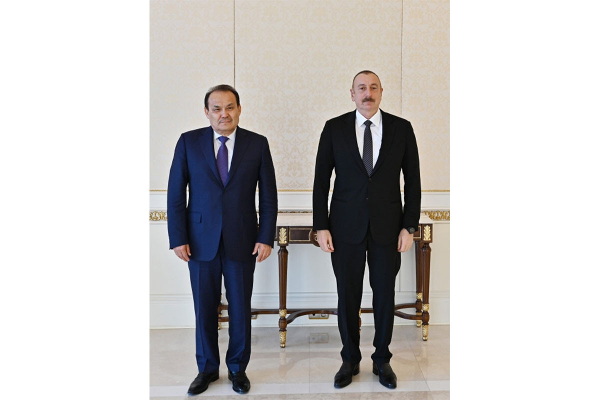 Президент Ильхам Алиев принял генсека ОТГ