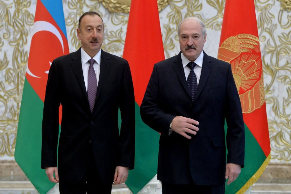 Президент Ильхам Алиев, Александр Лукашенко