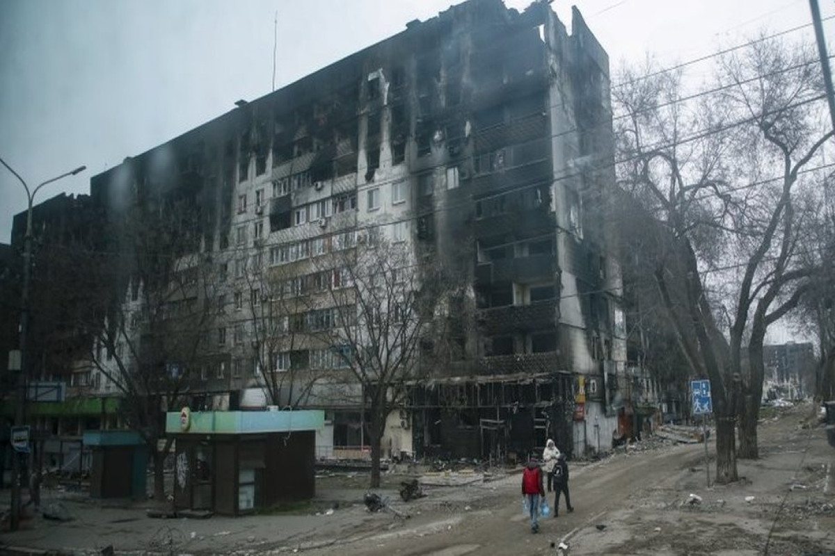 Meriya Mariupolda ən azı 22 min nəfərin öldürüldüyünü açıqlayıb