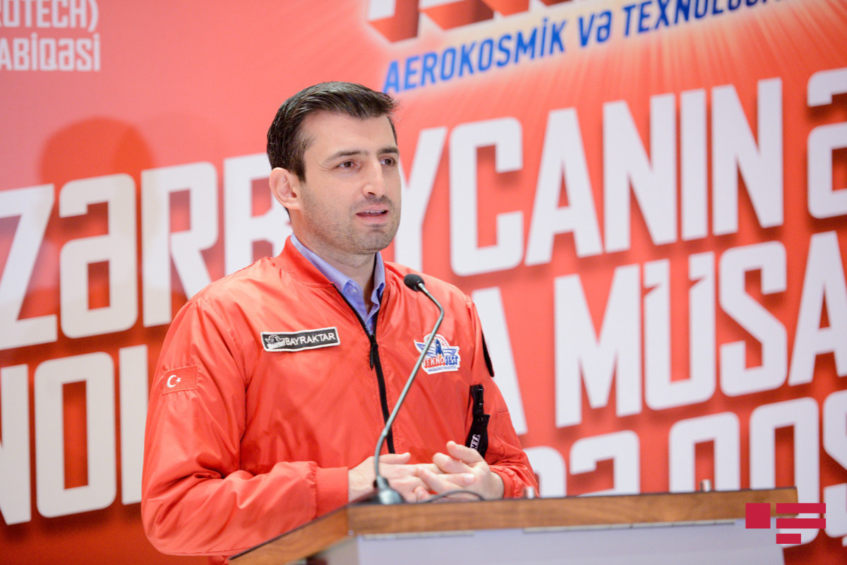 Selcuk Bayraktar, the Chief Technology Officer of Turkey's Baykar company