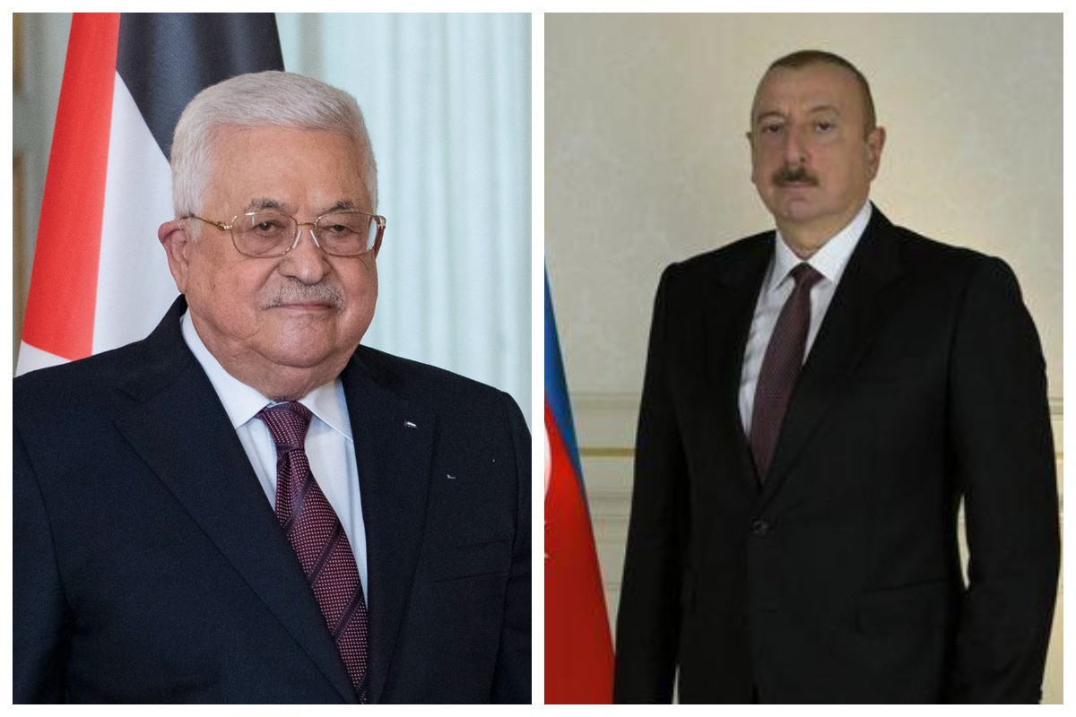 Mahmoud Abbas, Ilham Aliyev
