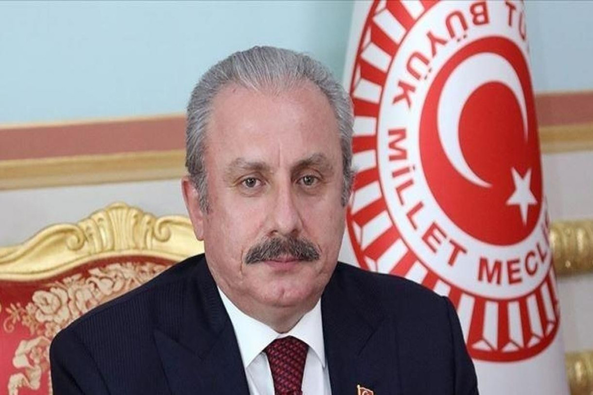 Mustafa Shentop,speaker of Turkish Grand National Assembly