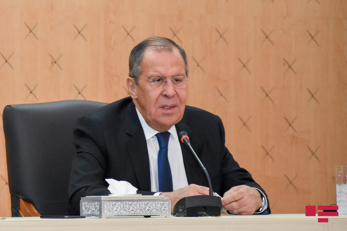 Lavrov: "Qərb rus dünyasına total müharibə elan edib"