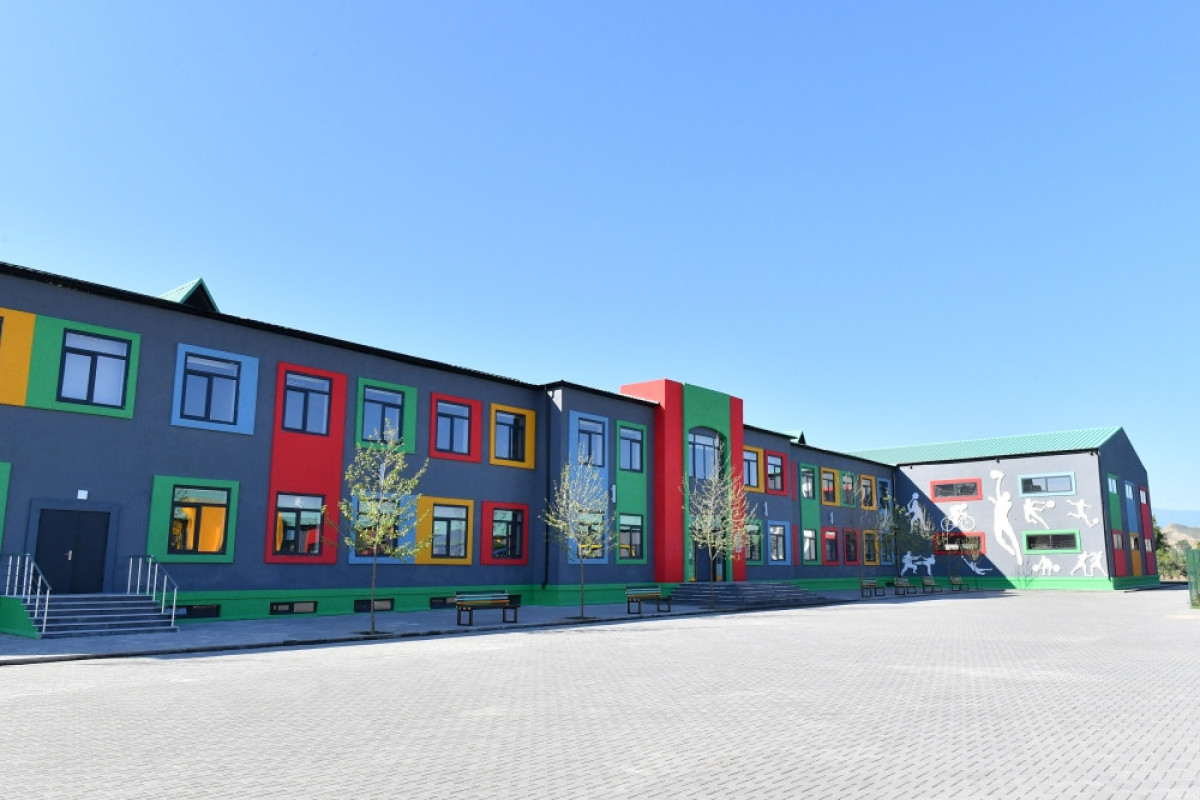 Azerbaijani President and First Lady attended the opening ceremony on first stage of "Smart Village" project in Zangilan