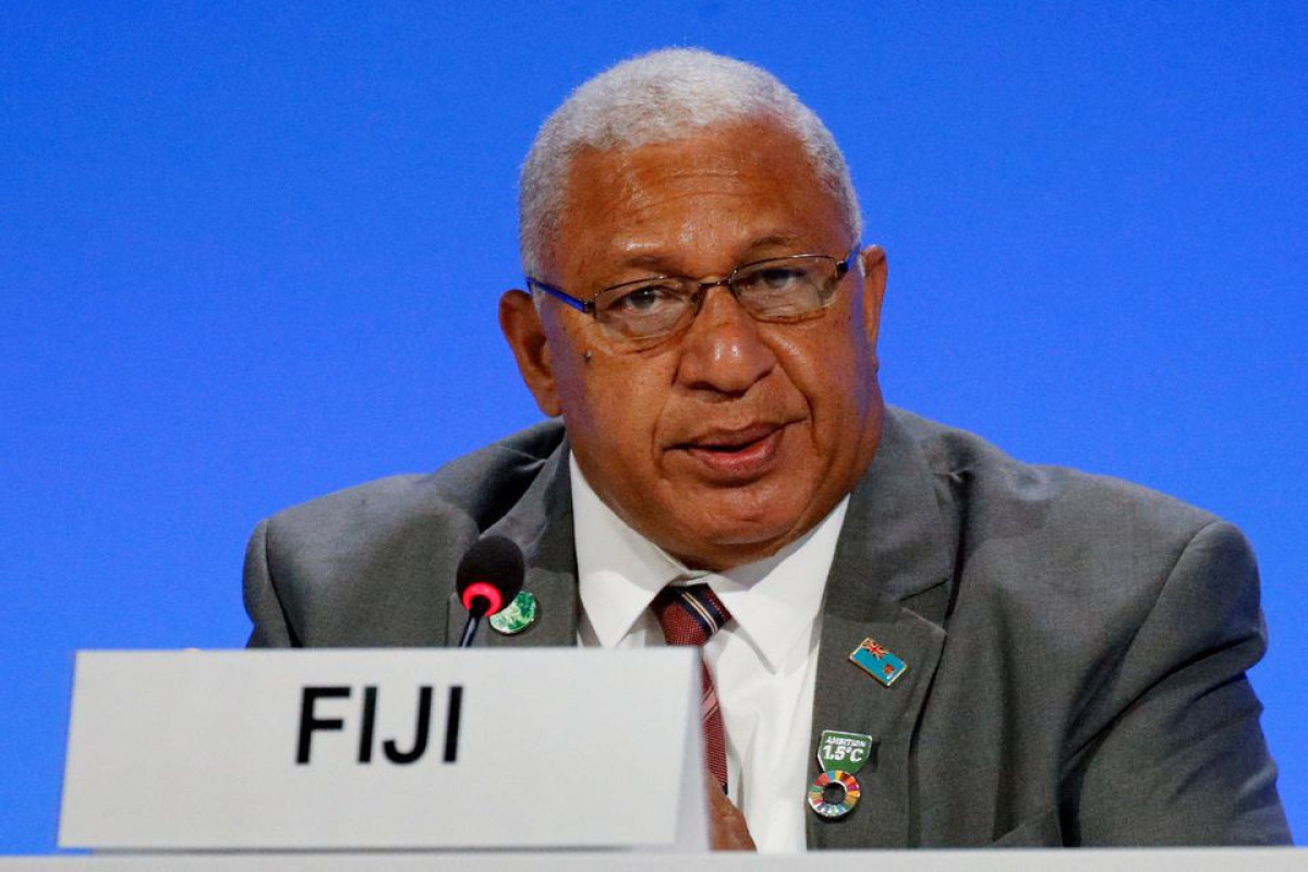 Frank Bainimarama ,  Fiji Prime Minister