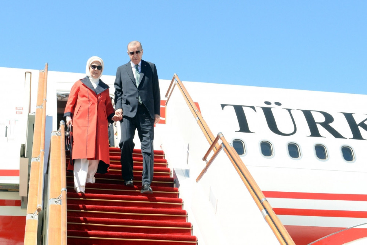 Recep Tayyip Erdogan and  Emine Erdogan