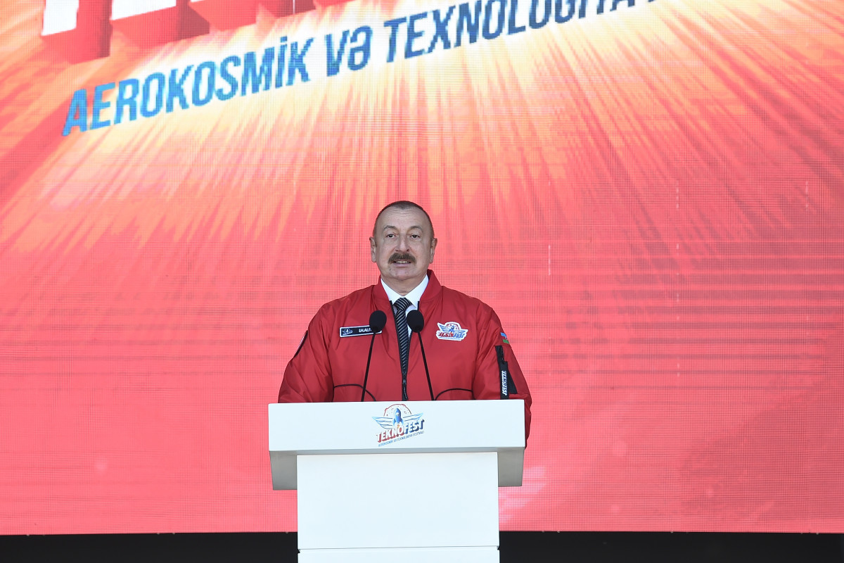 President Ilham Aliyev: “TEKNOFEST is a celebration of science, development, knowledge and technology”