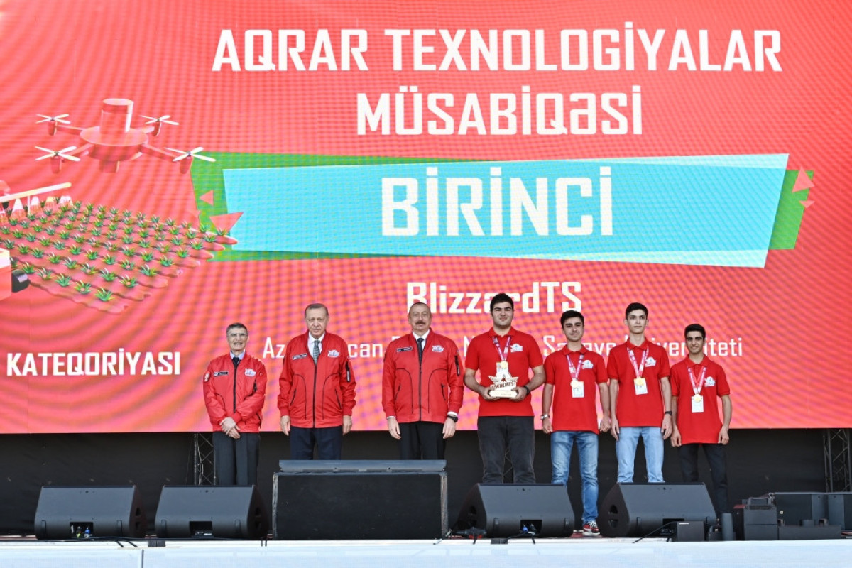 Azərbaycan və Türkiyə prezidentləri “TEKNOFEST Azərbaycan” festivalına qatılıblar - YENİLƏNİB 2  - VİDEO 