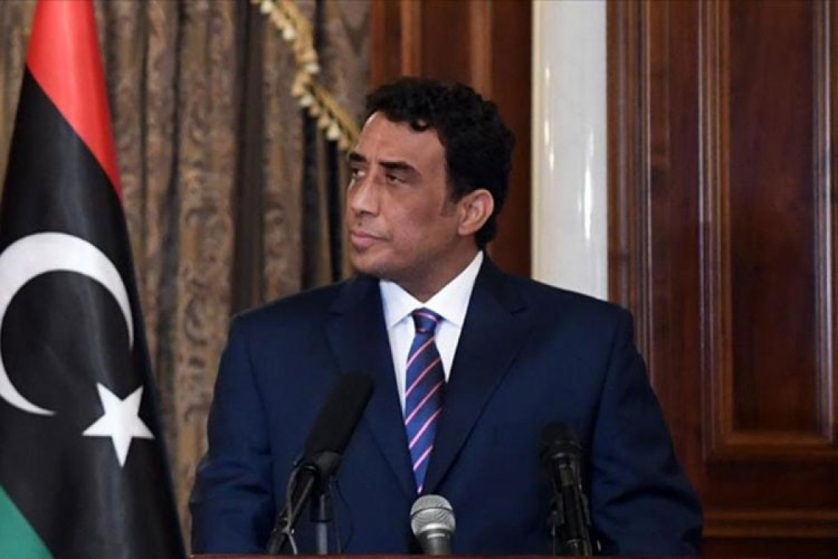 Председатель Президентского совета Ливии Мухаммад Юнис аль-Манфи 