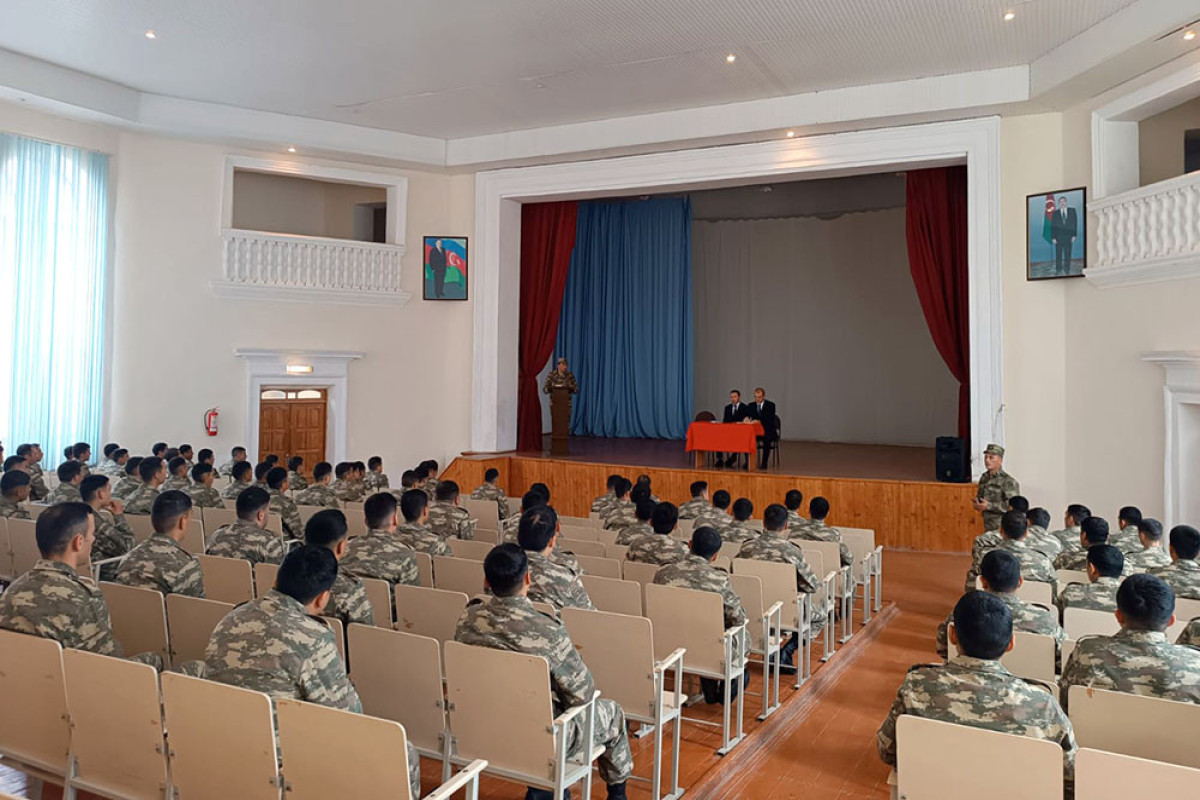 Representatives of State Committee for Work with Religious Associations held meeting with servicemen