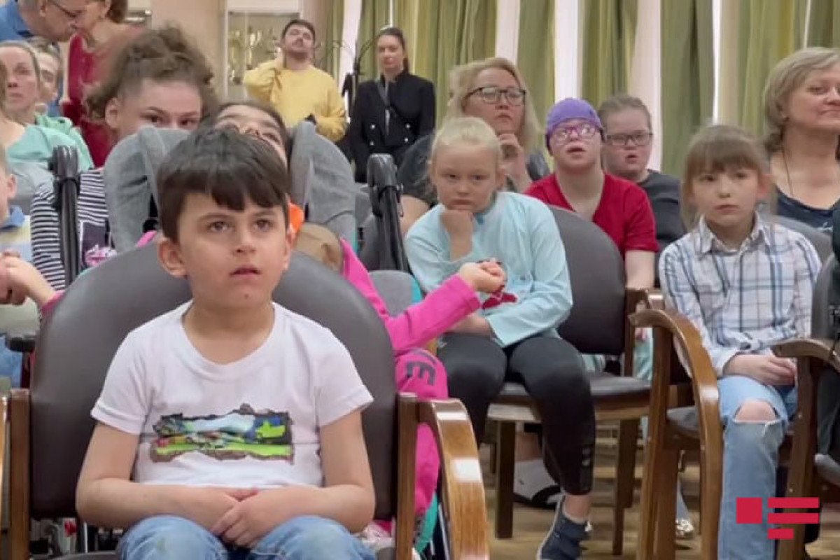 Heydər Əliyev Fondu Moskvada uşaq evində bayram tədbiri keçirib - FOTO 