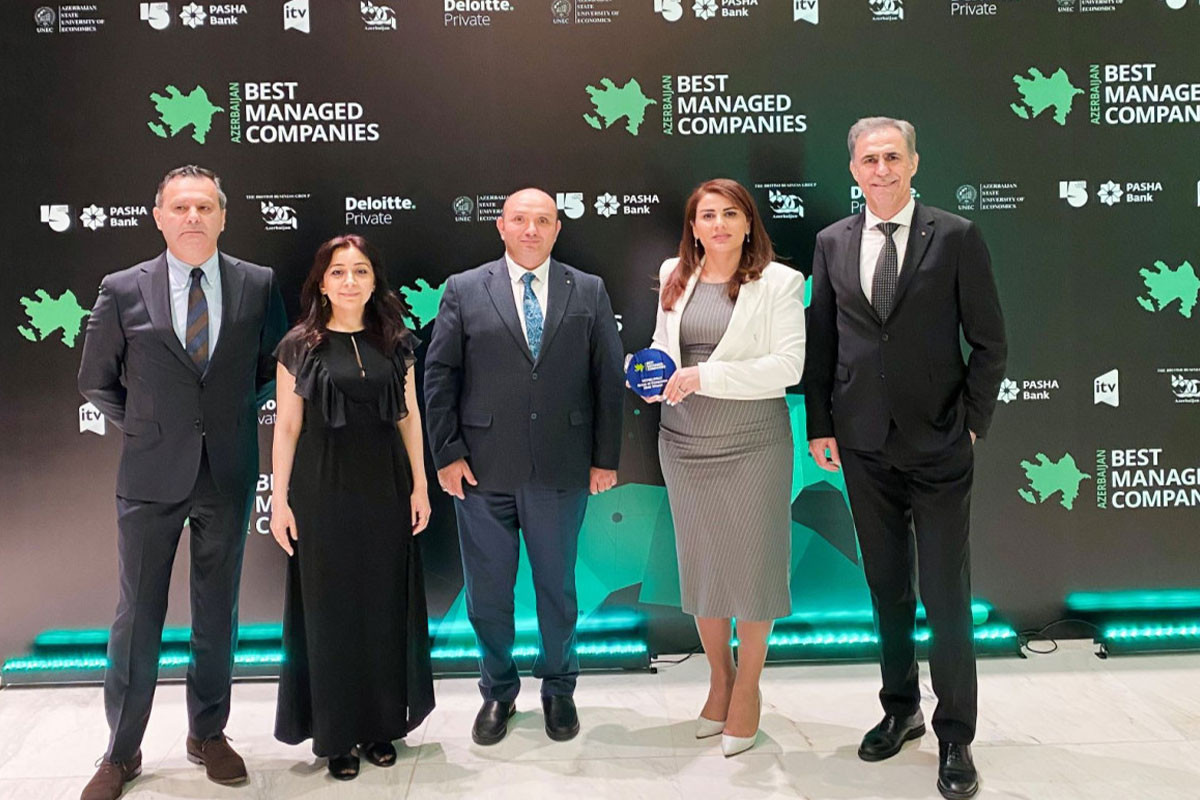 Veysəloğlu Şirkətlər Qrupu nüfuzlu Best Managed Companies müsabiqəsinin qaliblərindəndir