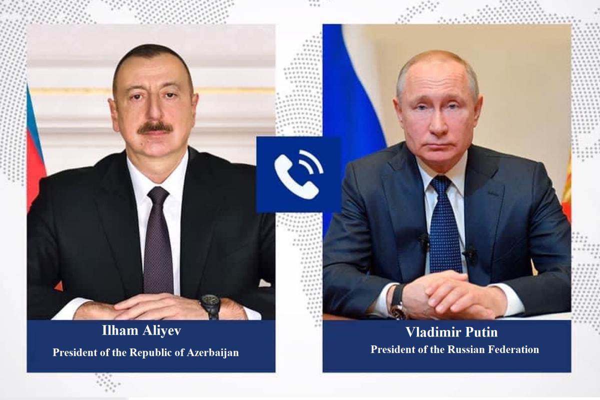 Azerbaijani President Ilham Aliyev briefed Russian President on the Brussels meeting