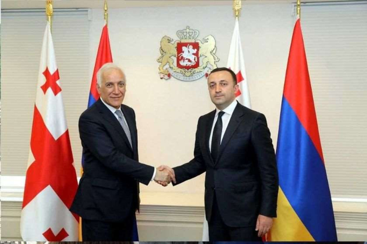 Vahagn Khachaturyan and Irakli Garibashvili