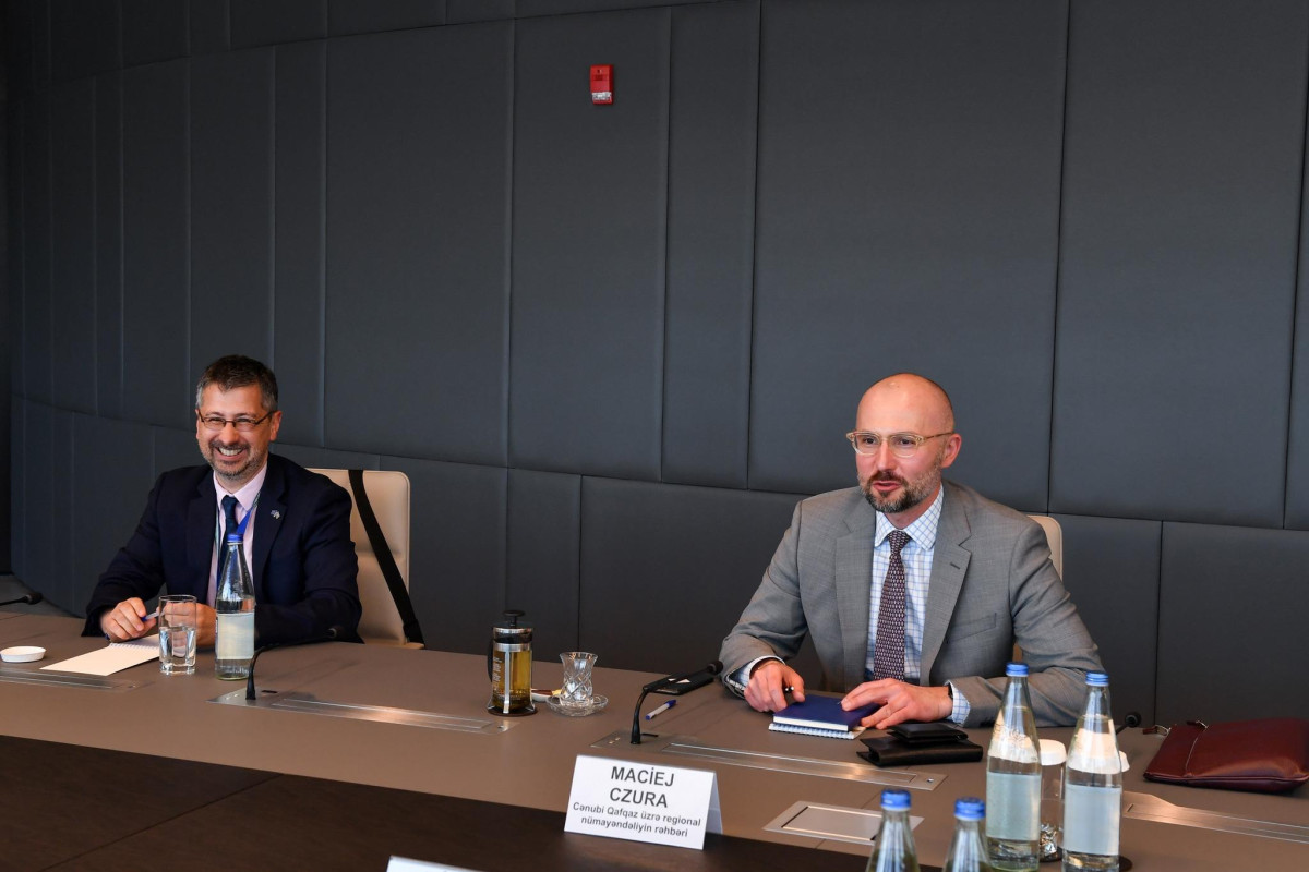 Azerbaijan's Minister of Economy met with head of EIB Regional Representation