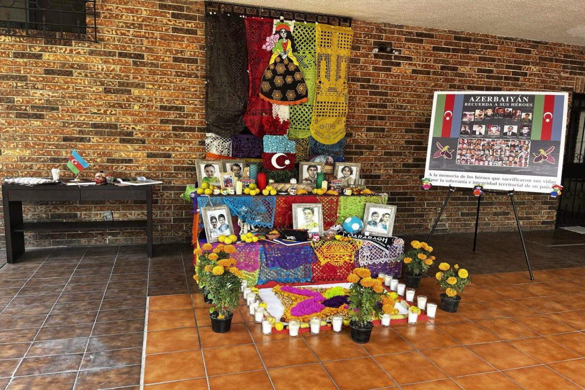 В Мехико почтили память малолетних жертв 44-дневной Отечественной войны-ФОТО 