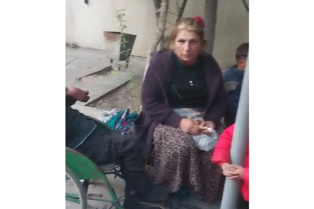 В Баку арестована женщина, принуждавшая детей к попрошайничеству - ФОТО 