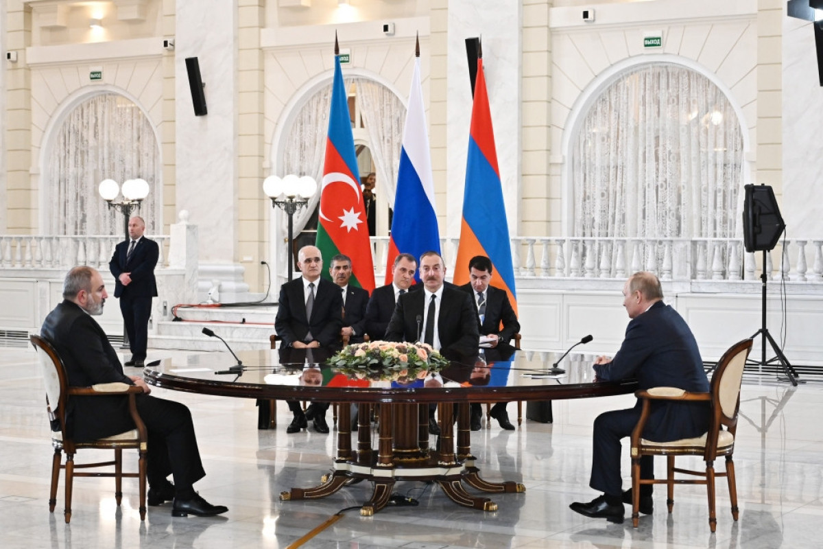 Сочинская встреча лидеров Азербайджана, России и Армении