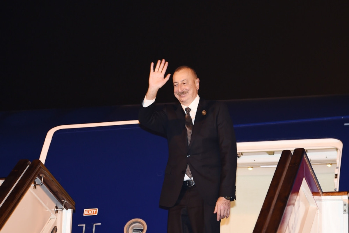 Завершился визит Президента Азербайджана Ильхама Алиева в Алжир