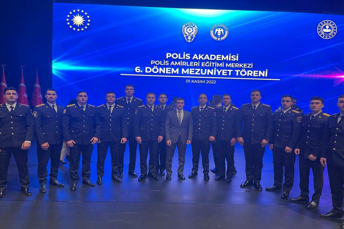 Магистратуру  Полицейской академии в Турции окончили 15  азербайджанских курсантов -ФОТО 