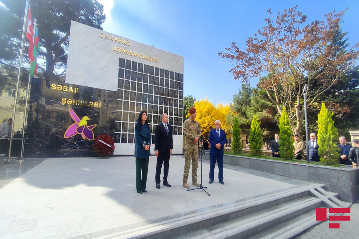 Badamdarda “Şəhidlər” abidə kompleksinin açılışı olub - FOTO 