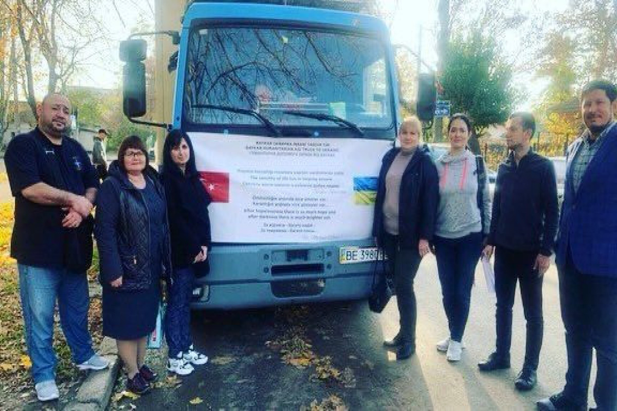Türkiyə Ukraynaya humanitar yardım göndərib