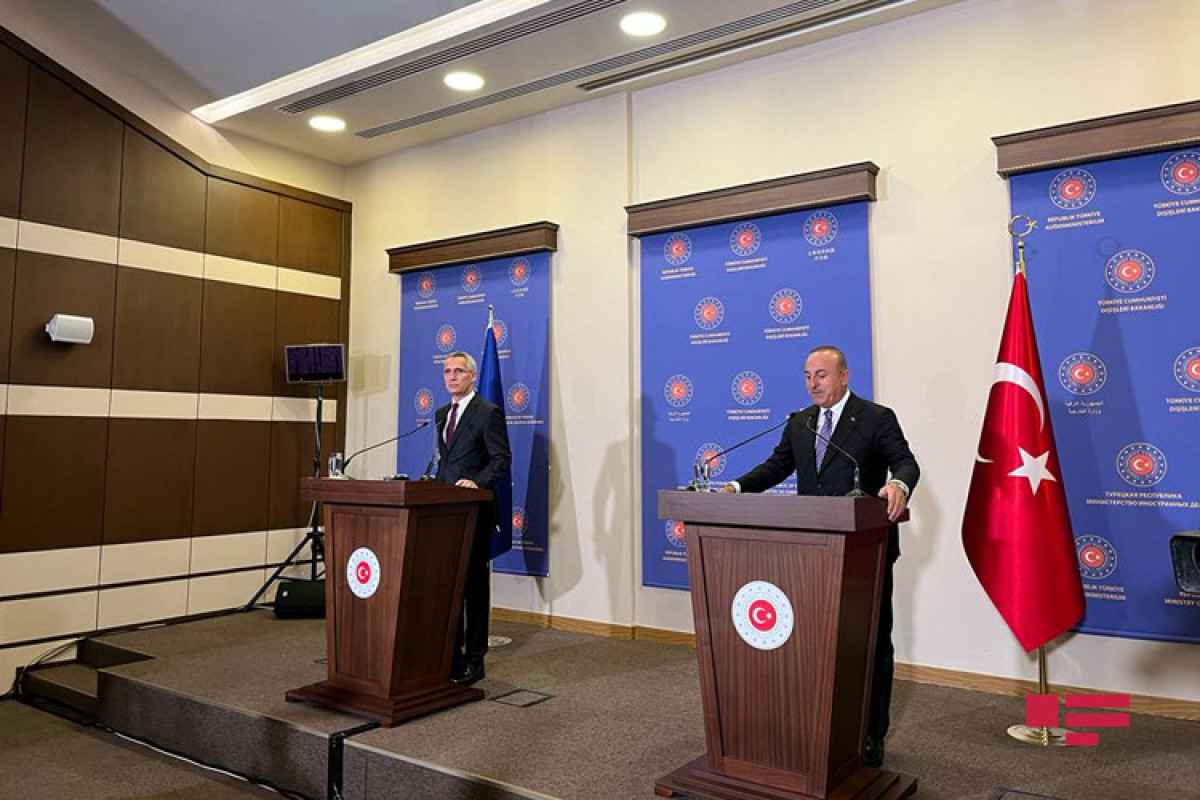 Mövlud Çavuşoğlu NATO-nun Baş katibi ilə görüşüb  - FOTO 