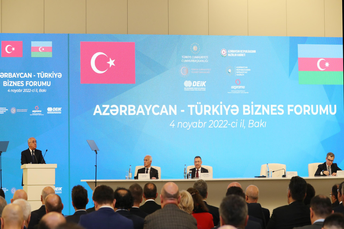 Bakıda Azərbaycan-Türkiyə biznes forumu keçirilib - YENİLƏNİB 