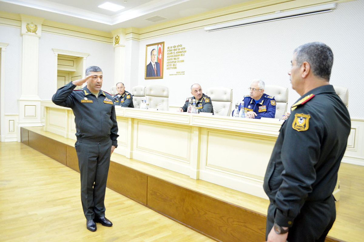 В Министерстве обороны состоялось служебное совещание - ФОТО 