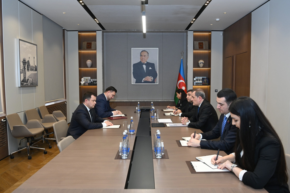 Nazir Moldova səfirinin etimadnaməsinin surətini qəbul edib