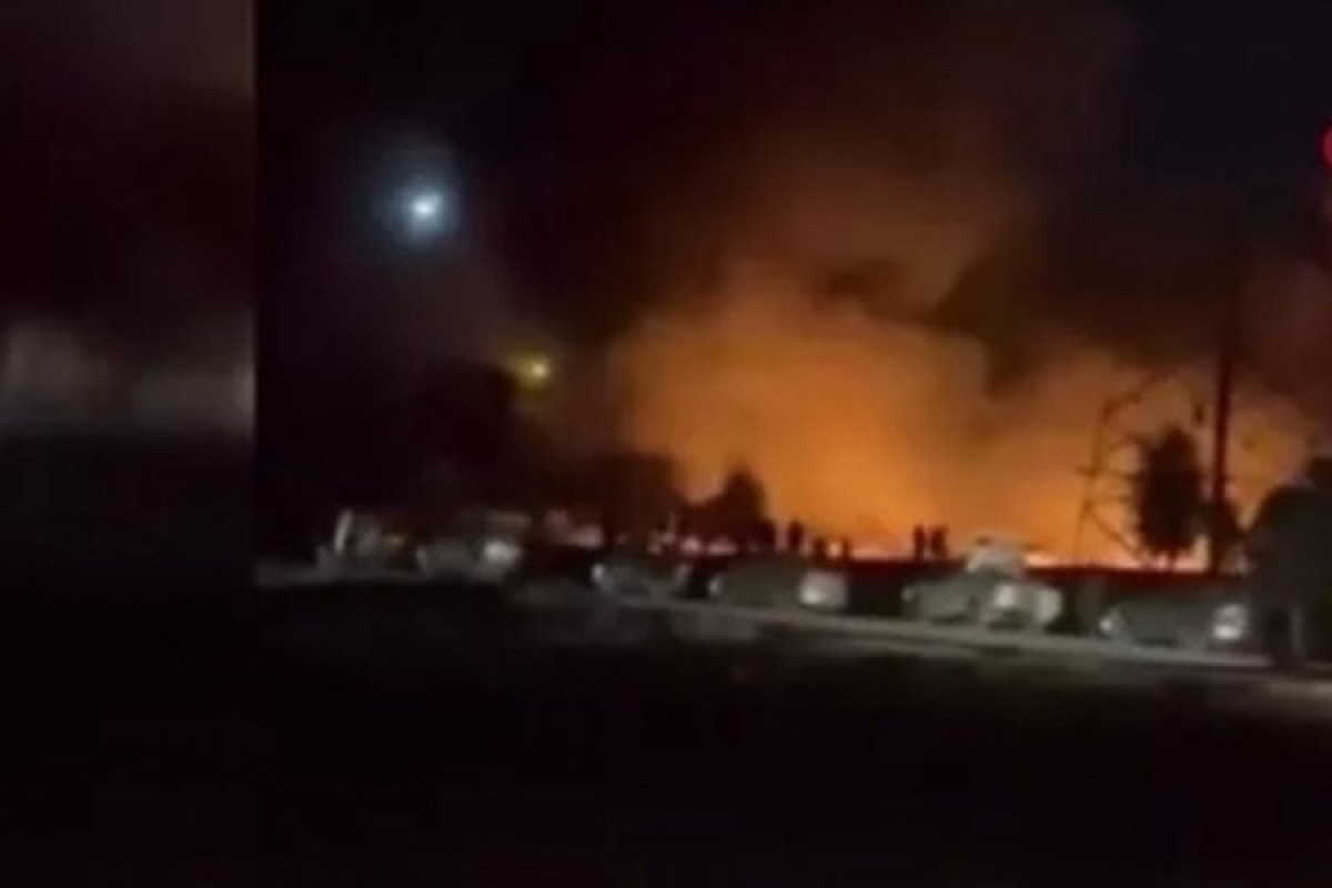 İraqda yanacaq tankeri partlayıb, 13 nəfər yaralanıb