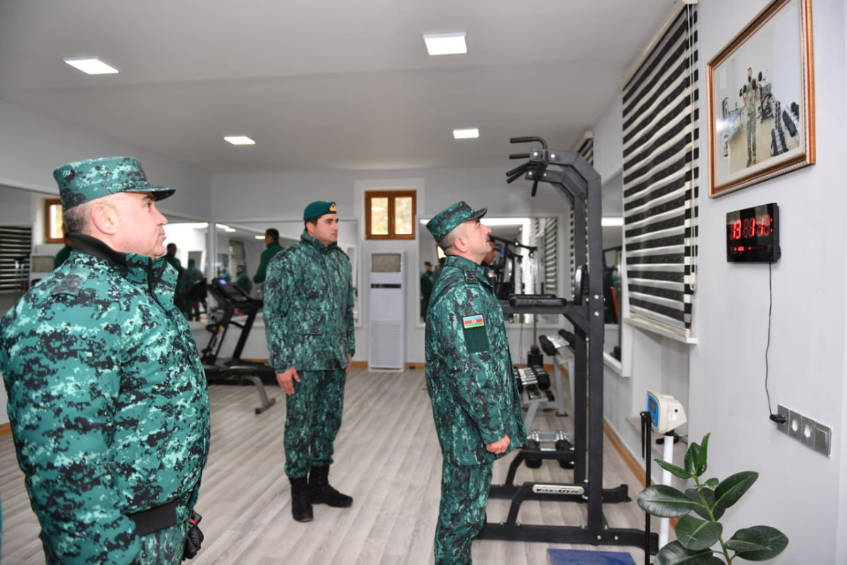 В воинской части ГПС в Джабраиле переданы в пользование военный госпиталь, спортивный и жилой комплексы