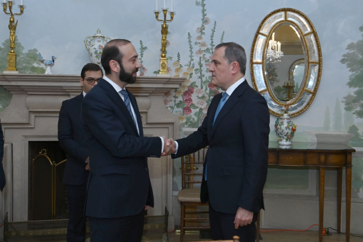 Jeyhun Bayramov, Foreign Minister of Azerbaijan and Ararat Mirzoyan, Foreign Minister of Armenia