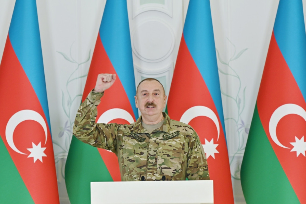 Prezident: Şuşanın azad edilməsi Ermənistan ordusunun belini qırdı
