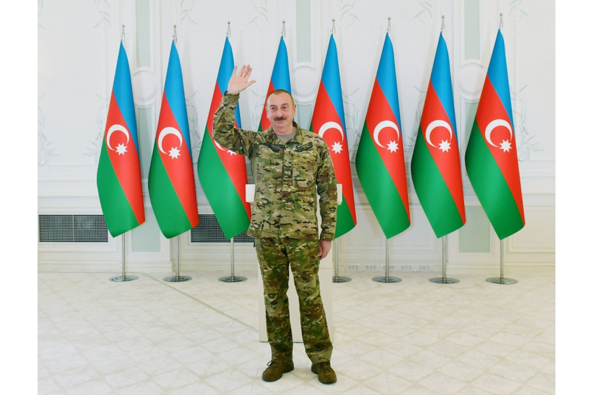 Prezident: Xaricdən göndərilmiş, öyrədilmiş hansısa ünsür yenidən bizə qarşı bəd fikirdə olmaq niyyətindədirsə, bizim yumruğumuzu bir daha görəcək