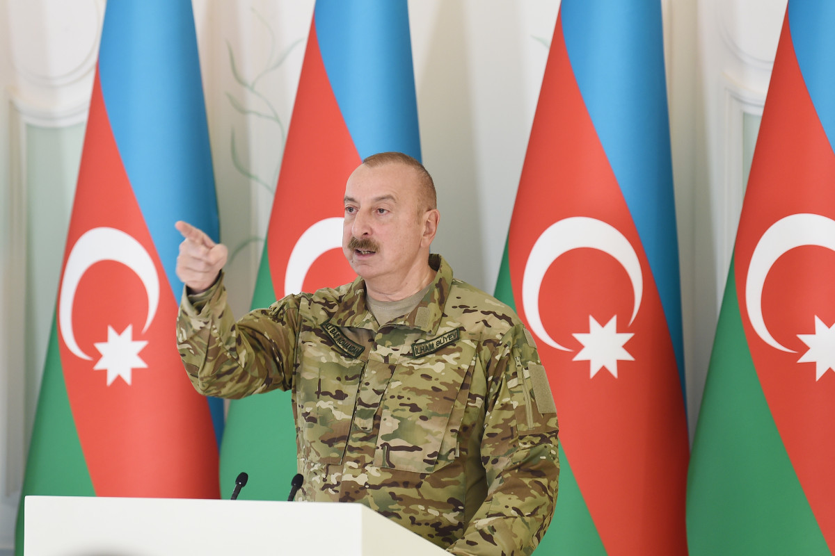 Azerbaijani President addressed to Armenian people