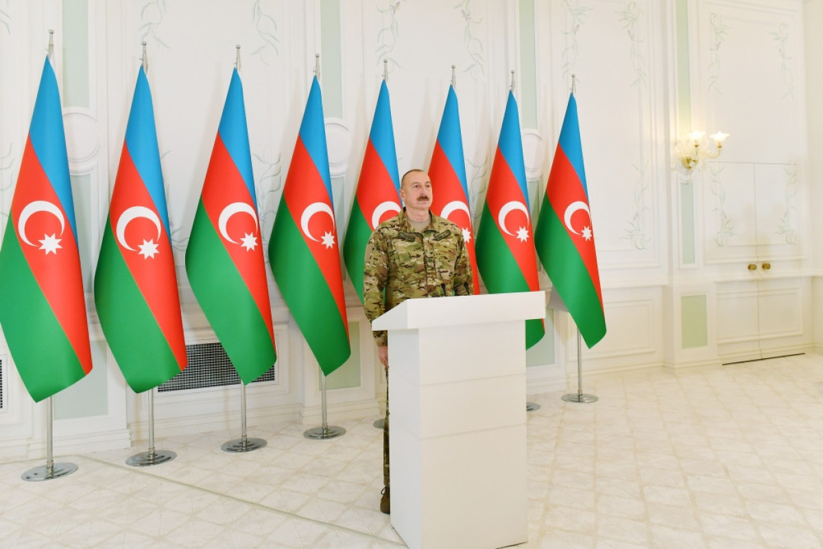 Prezident gələn ilin dövlət büdcəsində hərbi xərclərə ayrılacaq vəsaitin artırılmasının səbəbini açıqlayıb