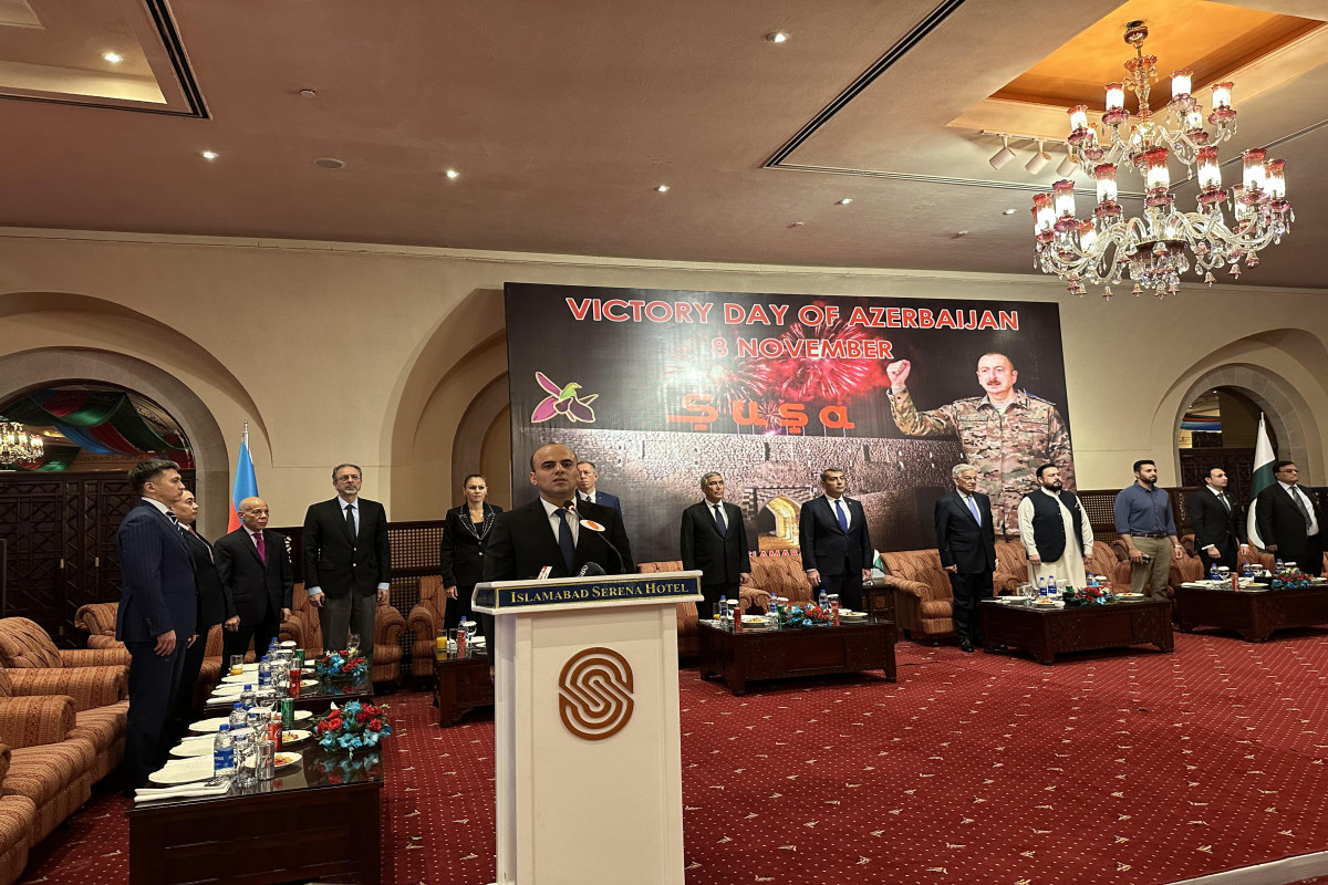 The second anniversary of Azerbaijan's Victory Day was solemnly celebrated in Pakistan