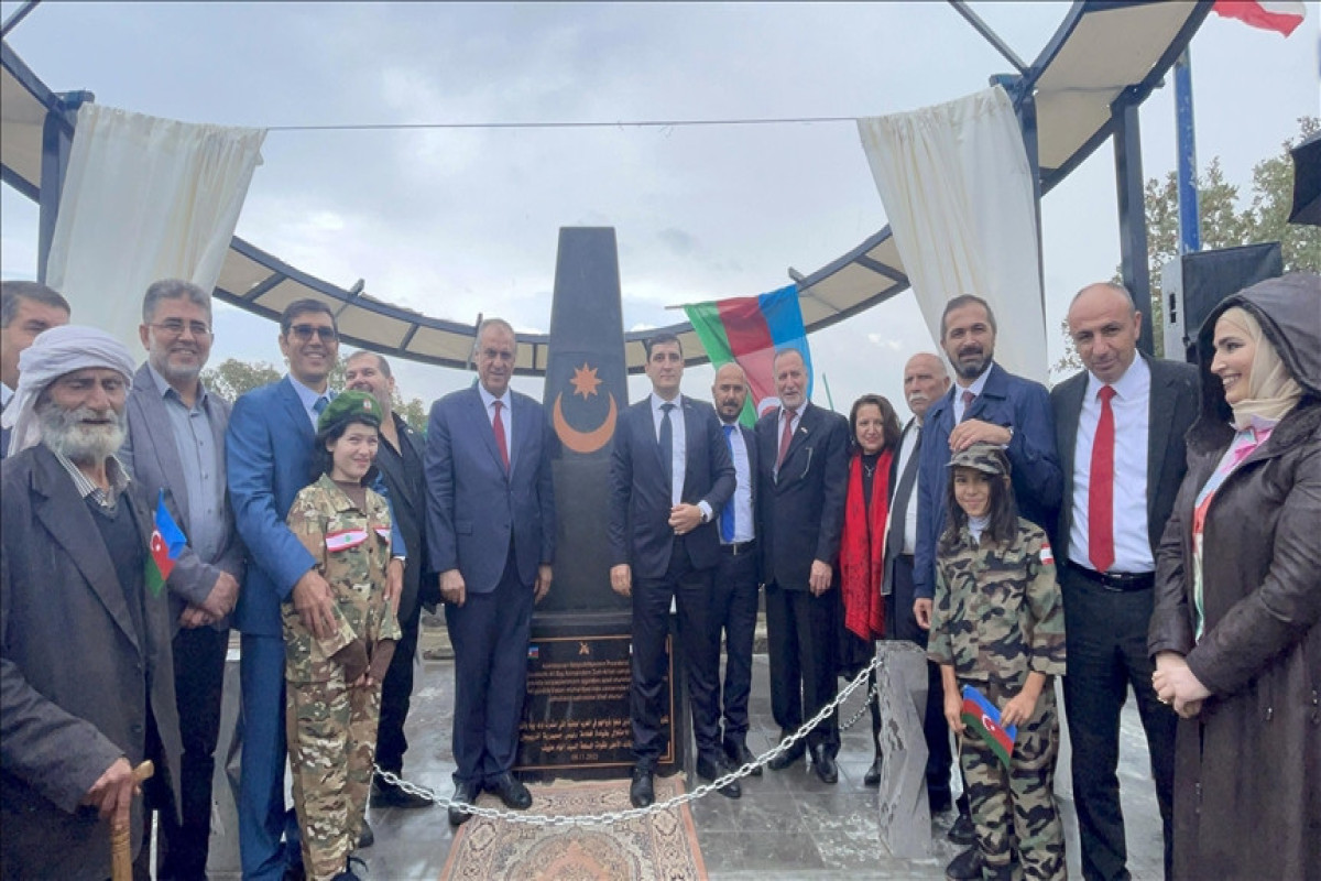 В Ливане воздвигнут памятник шехидам Отечественной войны.