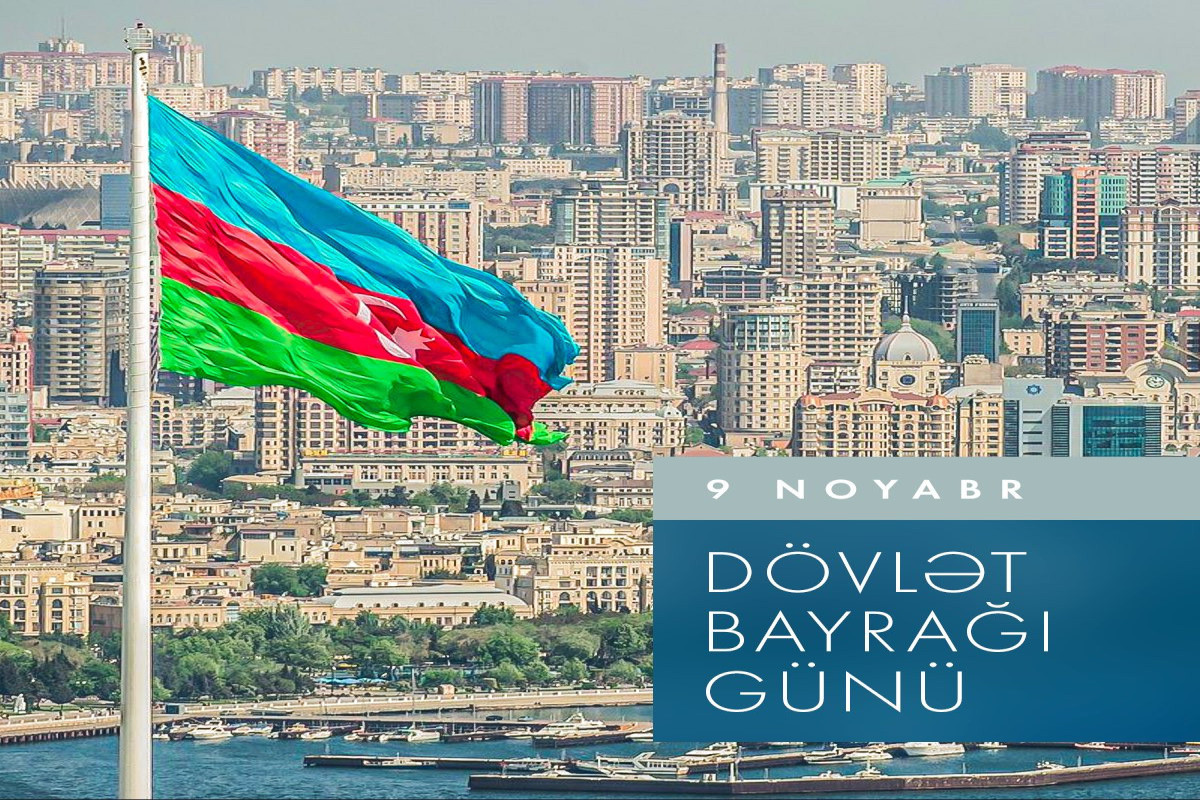 Первый вице-президент Мехрибан Алиева поделилась публикацией в связи с Днем Государственного флага-ФОТО 