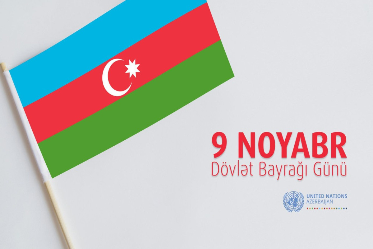 Представительство ООН поздравило азербайджанский народ с Днем Флага