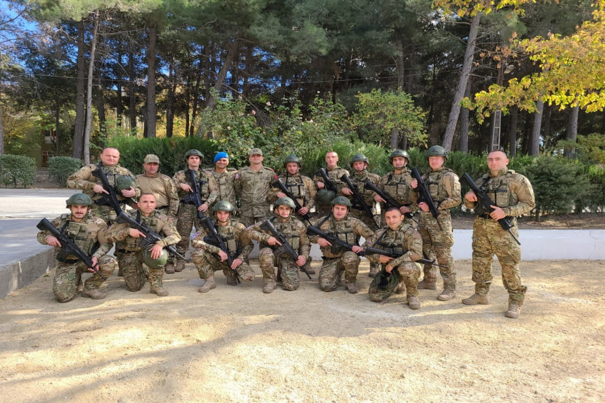 Azerbaijani, Turkish and Georgian servicemen held joint training on the protection of BTC-PHOTO 