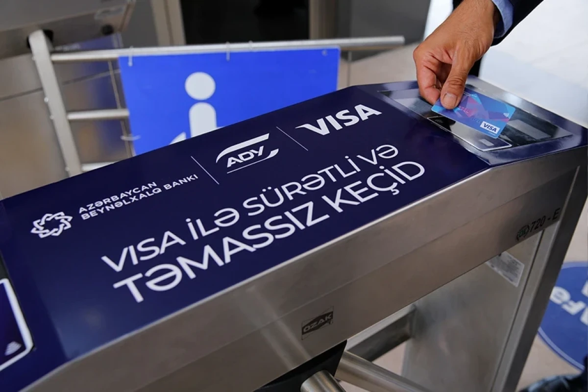 Elektrik qatarlarında təmassız ödəniş sistemi təkmilləşdirilir