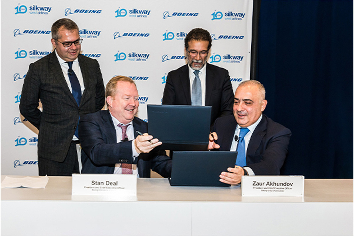 Silk Way West Airlines yeni Boeing 777-8F yük təyyarələrinə sərmayə qoyur