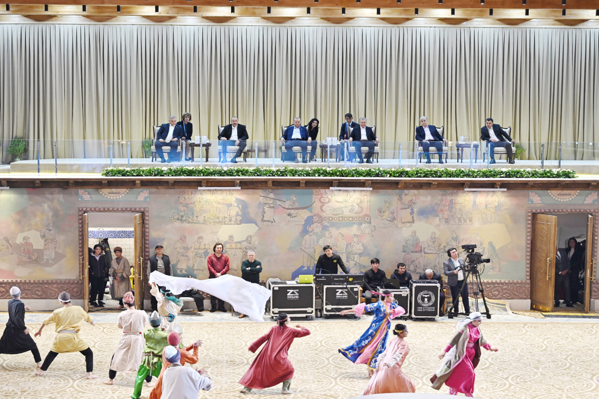 В комплексе «Вечный город» в Самарканде состоялись выступления фольклорных коллективов стран-членов ОТГ-ФОТО 