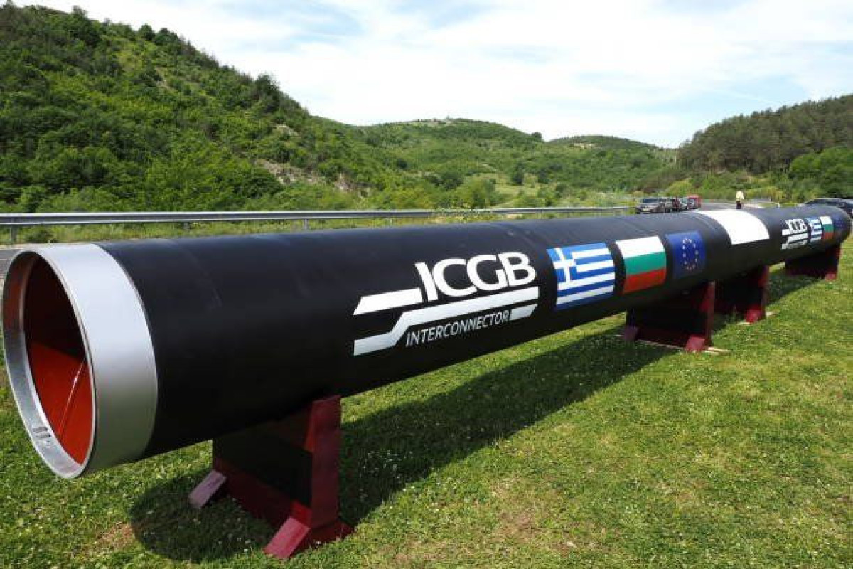 Azerbaijan unveils volume of gas transported by IGB, in the first month