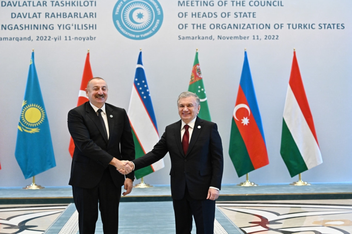 Samarkand hosts 9th Summit of Organization of Turkic States President Ilham Aliyev made a speech at the Summit